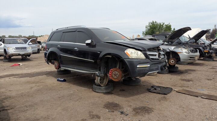 junkyard find 2010 mercedes benz gl 350 bluetec