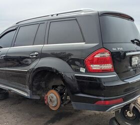 junkyard find 2010 mercedes benz gl 350 bluetec