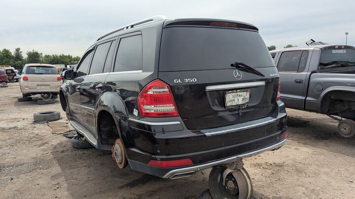 junkyard find 2010 mercedes benz gl 350 bluetec