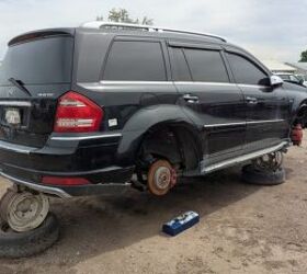 junkyard find 2010 mercedes benz gl 350 bluetec