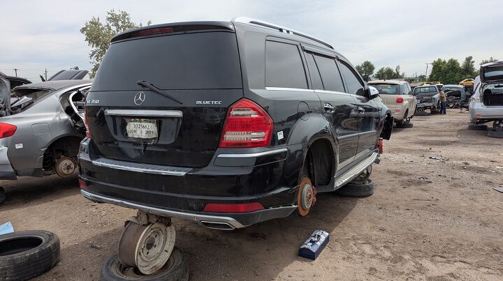 junkyard find 2010 mercedes benz gl 350 bluetec