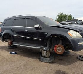 junkyard find 2010 mercedes benz gl 350 bluetec