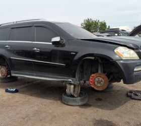 junkyard find 2010 mercedes benz gl 350 bluetec
