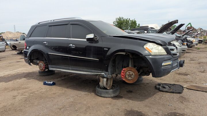 junkyard find 2010 mercedes benz gl 350 bluetec