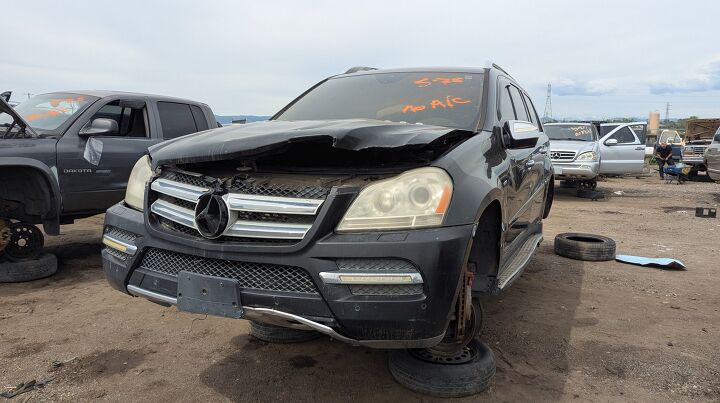 junkyard find 2010 mercedes benz gl 350 bluetec