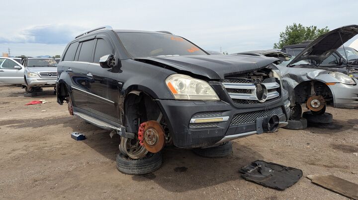 junkyard find 2010 mercedes benz gl 350 bluetec