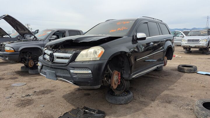 junkyard find 2010 mercedes benz gl 350 bluetec