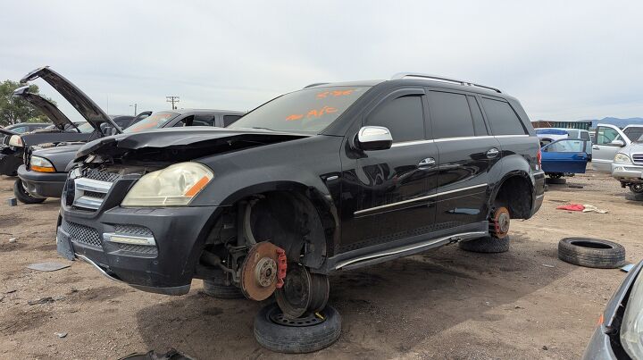 junkyard find 2010 mercedes benz gl 350 bluetec