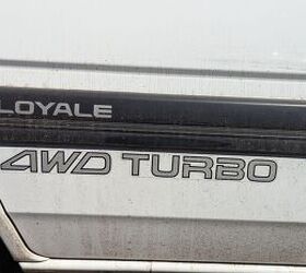 junkyard find 1990 subaru loyale 4wd turbo wagon