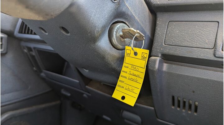 junkyard find 1990 subaru loyale 4wd turbo wagon