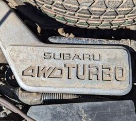 junkyard find 1990 subaru loyale 4wd turbo wagon