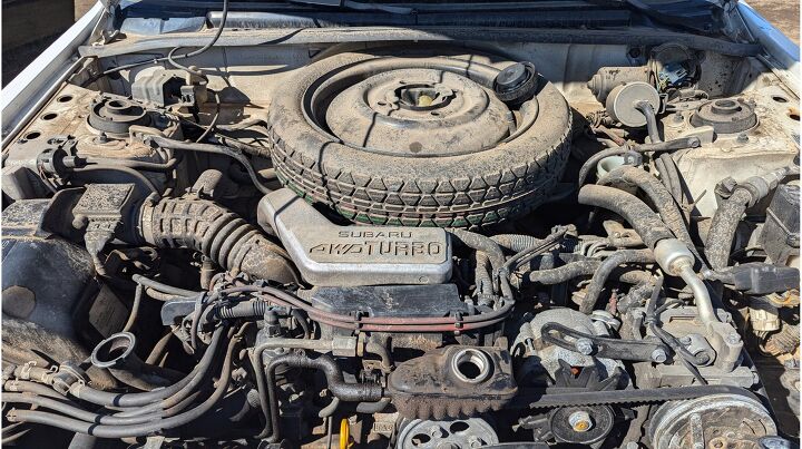 junkyard find 1990 subaru loyale 4wd turbo wagon