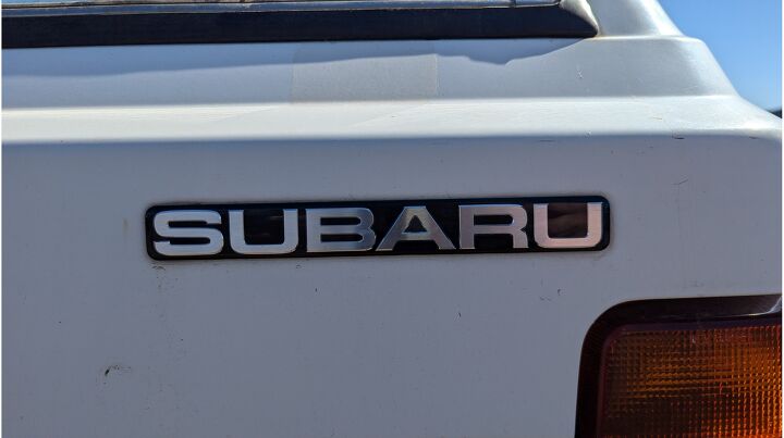 junkyard find 1990 subaru loyale 4wd turbo wagon