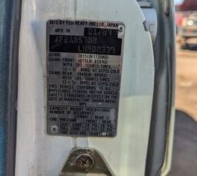 junkyard find 1990 subaru loyale 4wd turbo wagon