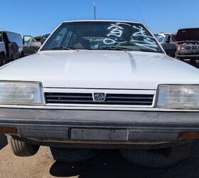 junkyard find 1990 subaru loyale 4wd turbo wagon