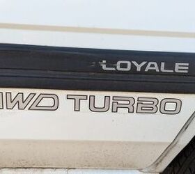 junkyard find 1990 subaru loyale 4wd turbo wagon