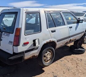 Junkyard Find: 1984 Toyota Tercel Deluxe 4WD Wagon