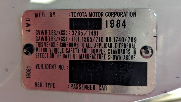 junkyard find 1984 toyota tercel deluxe 4wd wagon