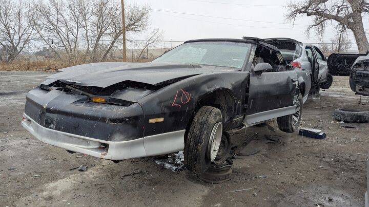 junkyard find 1982 pontiac firebird s e autoform convertible 2 seater