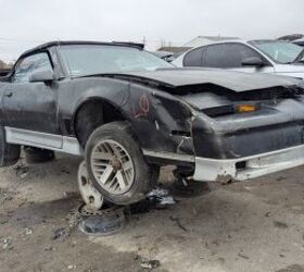 junkyard find 1982 pontiac firebird s e autoform convertible 2 seater