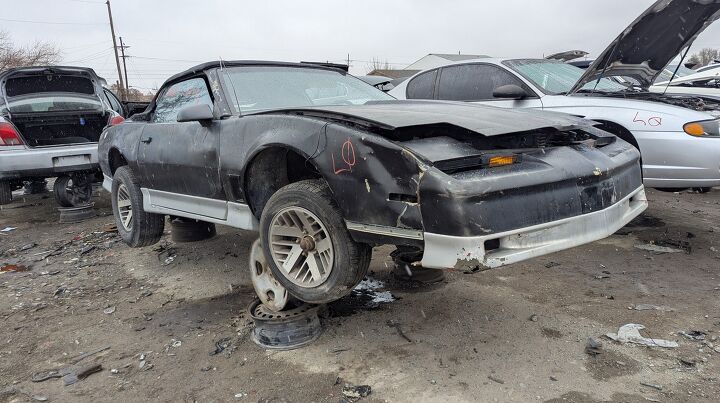 junkyard find 1982 pontiac firebird s e autoform convertible 2 seater