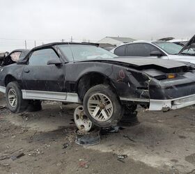 Junkyard Find: 1982 Pontiac Firebird S/E Autoform Convertible 2-Seater