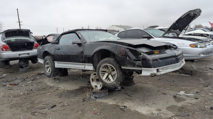 junkyard find 1982 pontiac firebird s e autoform convertible 2 seater