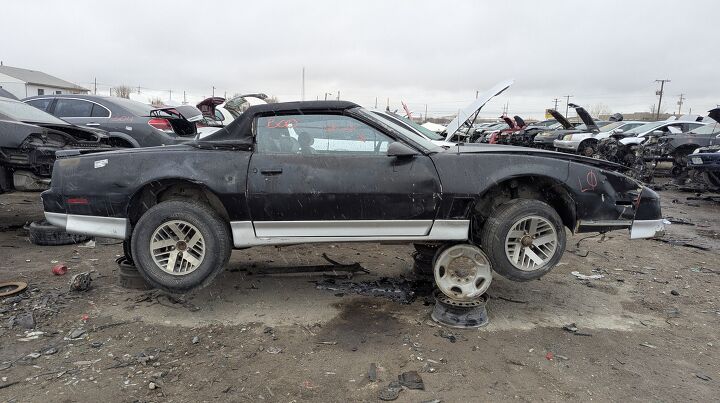 junkyard find 1982 pontiac firebird s e autoform convertible 2 seater