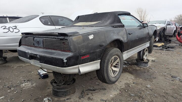 junkyard find 1982 pontiac firebird s e autoform convertible 2 seater