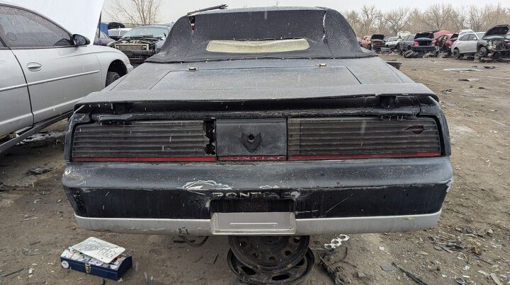 junkyard find 1982 pontiac firebird s e autoform convertible 2 seater