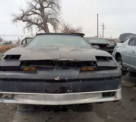 junkyard find 1982 pontiac firebird s e autoform convertible 2 seater
