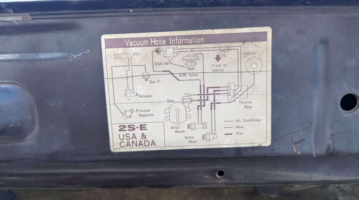 junkyard find 1983 toyota camry le sedan