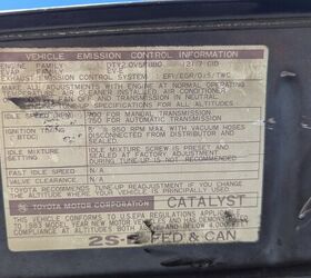 junkyard find 1983 toyota camry le sedan