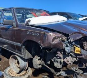 junkyard find 1983 toyota camry le sedan