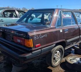 junkyard find 1983 toyota camry le sedan