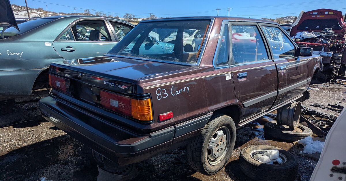 Junkyard Find: 1983 Toyota Camry LE Sedan