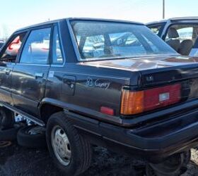 junkyard find 1983 toyota camry le sedan