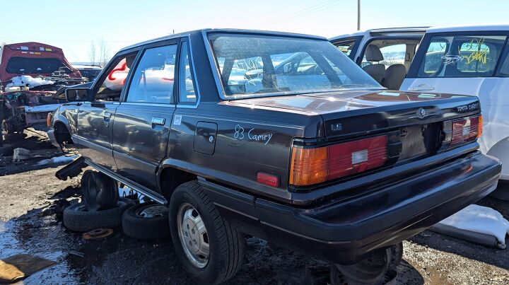 junkyard find 1983 toyota camry le sedan