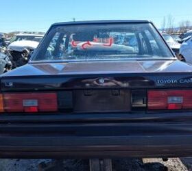 junkyard find 1983 toyota camry le sedan
