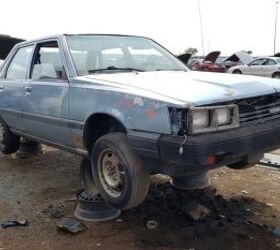 junkyard find 1983 toyota camry le sedan