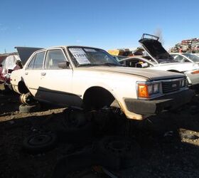 junkyard find 1983 toyota camry le sedan