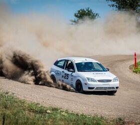 used car of the day 2005 ford focus zx3 rallycross car