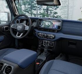new jeep wrangler gladiator rockslide brings back blue jean interior