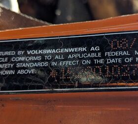 junkyard find 1972 volkswagen super beetle convertible