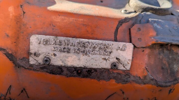 junkyard find 1972 volkswagen super beetle convertible