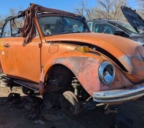 Junkyard Find: 1972 Volkswagen Super Beetle Convertible