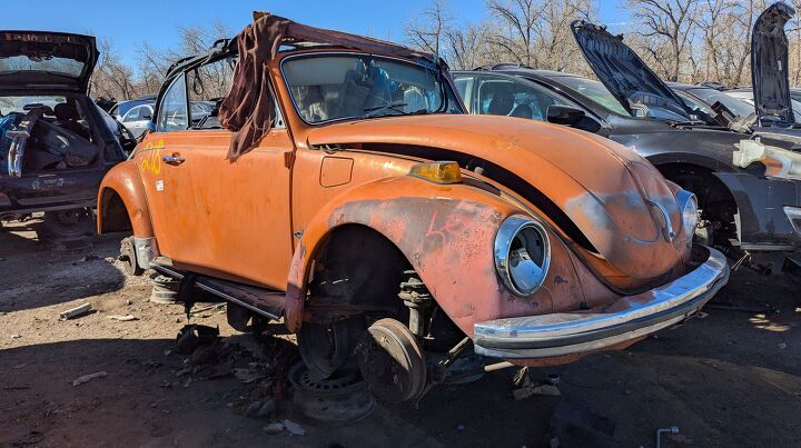 junkyard find 1972 volkswagen super beetle convertible