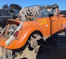 junkyard find 1972 volkswagen super beetle convertible