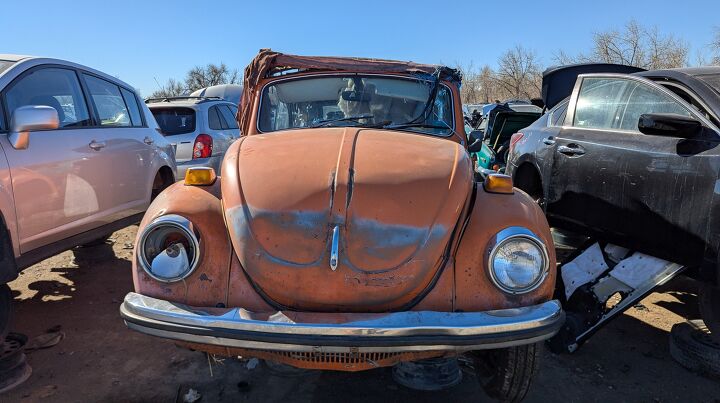 junkyard find 1972 volkswagen super beetle convertible