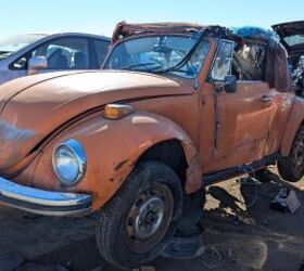junkyard find 1972 volkswagen super beetle convertible